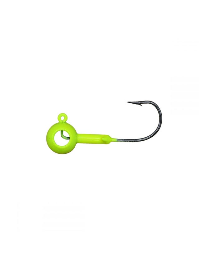Leland's Lures Crappie Magnet Eyehole Round Jig Head