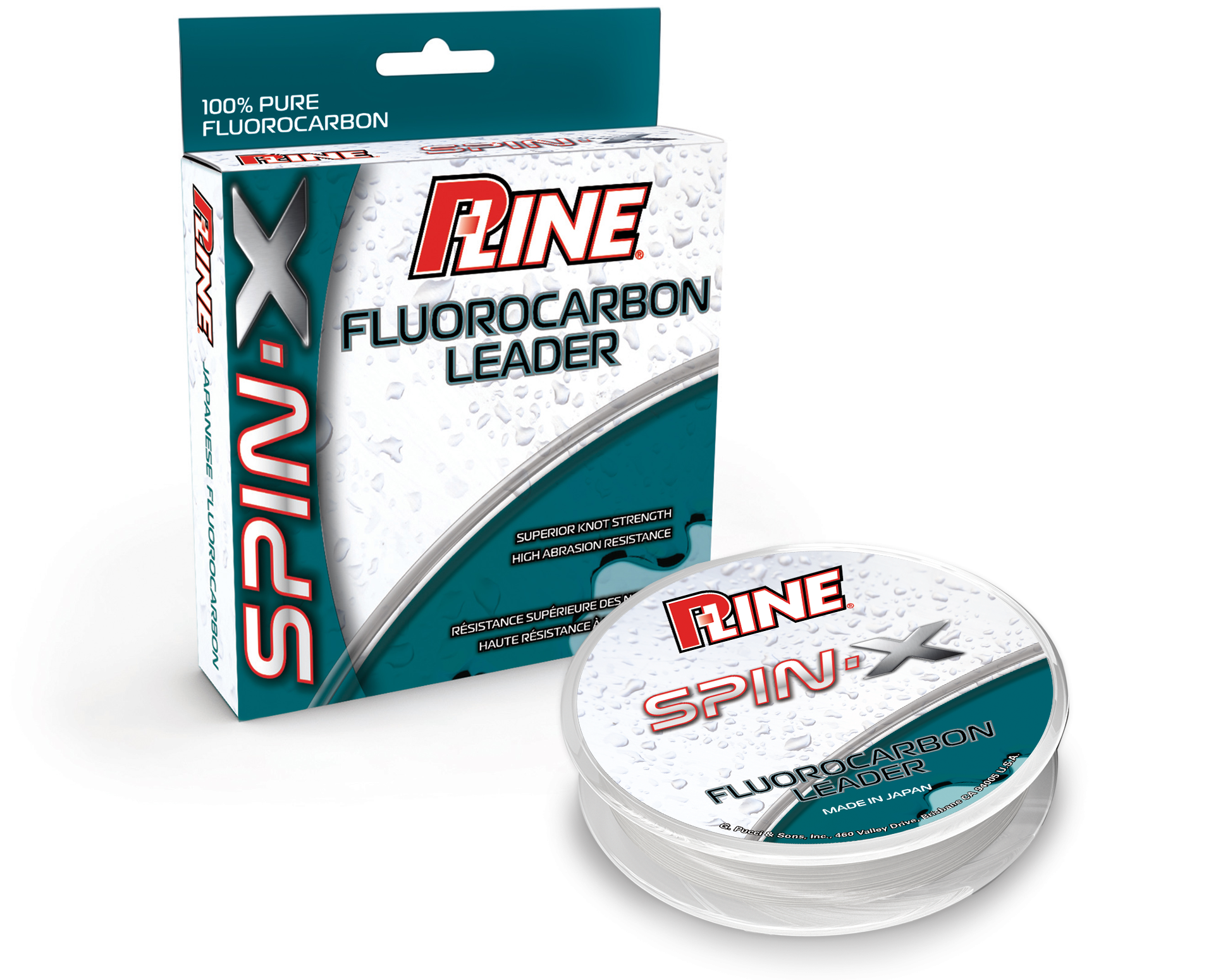 P-Line SPIN-X Fluorocarbon Ultimate Spinning Reel Leader