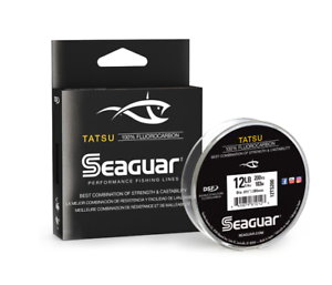 Reaction Tackle 100% Pure Fluorocarbon Fishing Line - High Strength,  Abrasion-Resistant, Fast-Sinking, Virtually Invisible, with Added  Sensitivity 